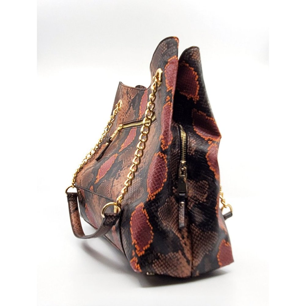 Pre-owned Inc Red Snake Skin Trippii Chain Tote $99.50 - Picture 2 of 4